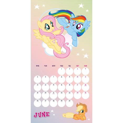 My Little Pony 2017 Square Calendar Extra Image 2